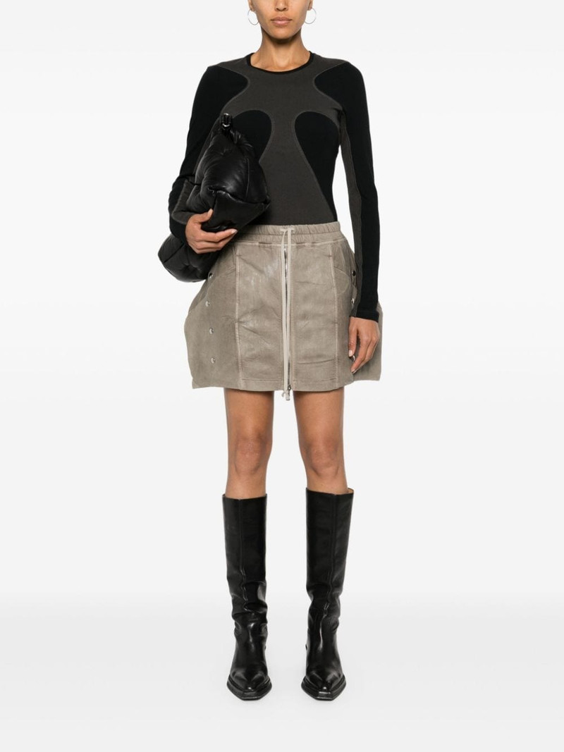 Rick Owens DRKSHDW Babel mini skirt outlook