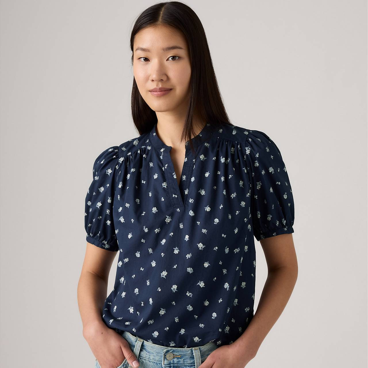 AMELIE POPLIN BLOUSE - 3