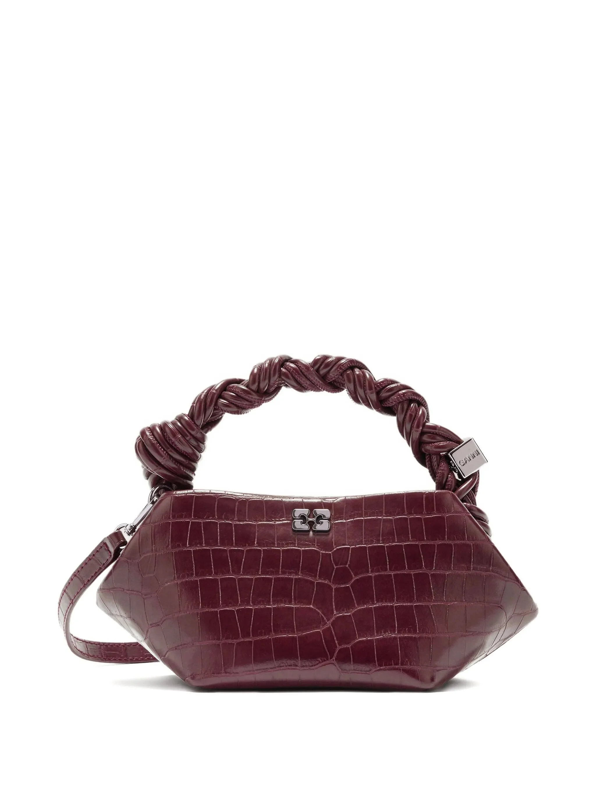 Bou twisted-handle tote bag - 1