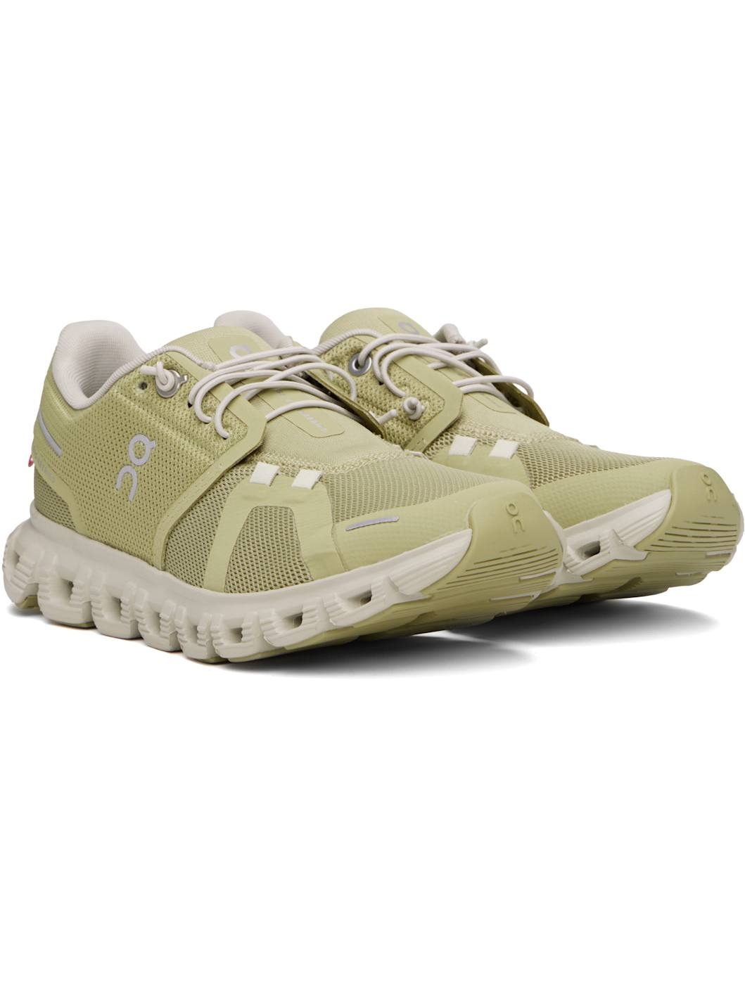 Khaki Cloud 6 Sneakers - 4