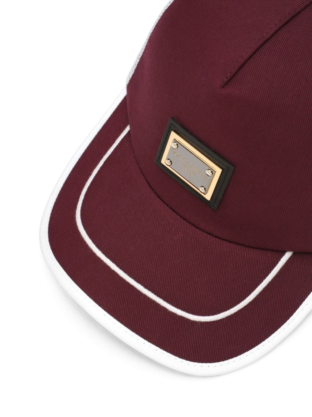 logo-plaque mesh-panel cap - 3