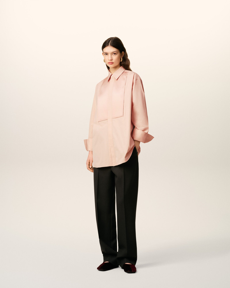 AMI Paris PINK COTTON OVERSIZED  SHIRT outlook