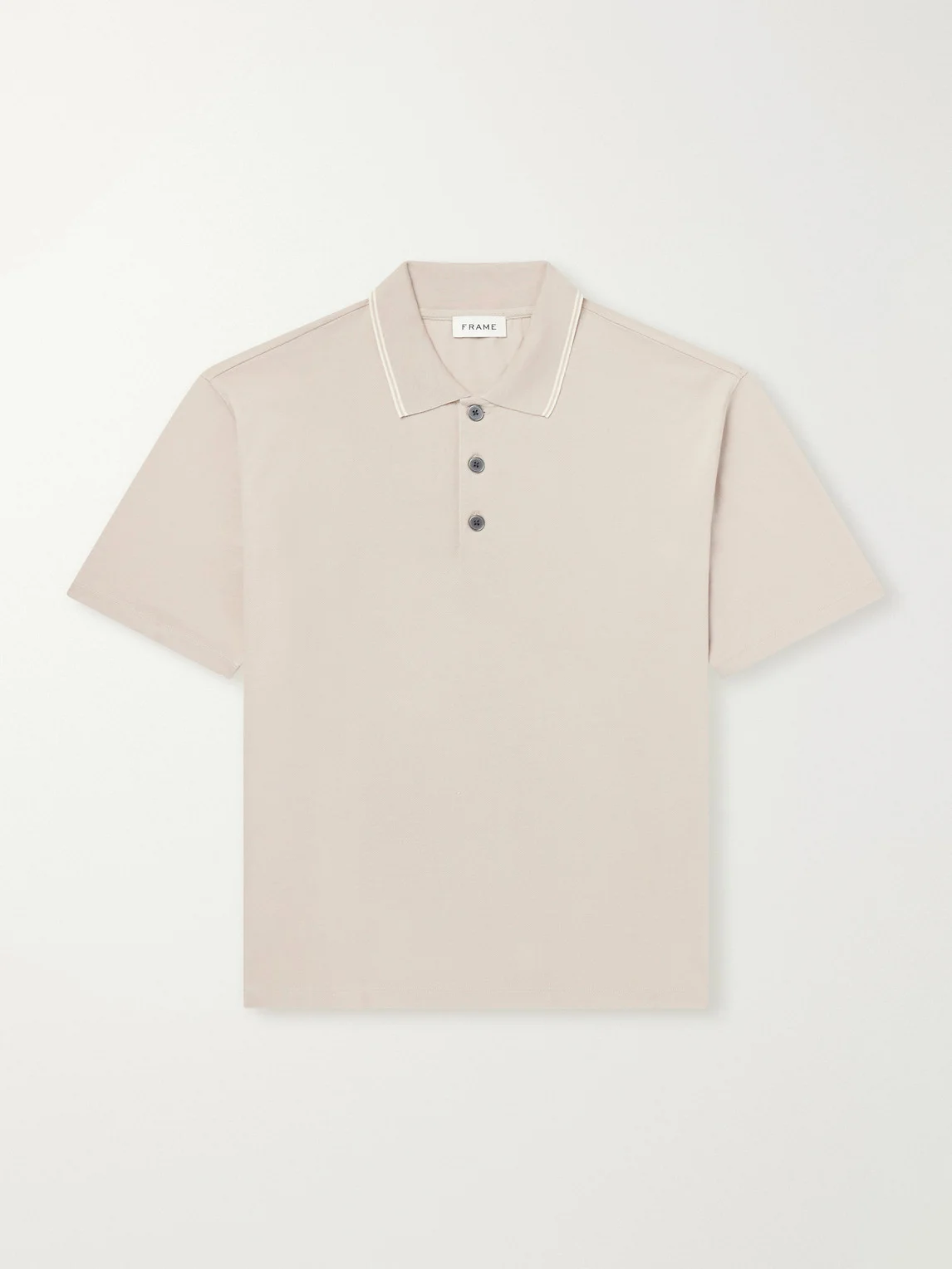 Cotton-Piqué Polo Shirt - 1