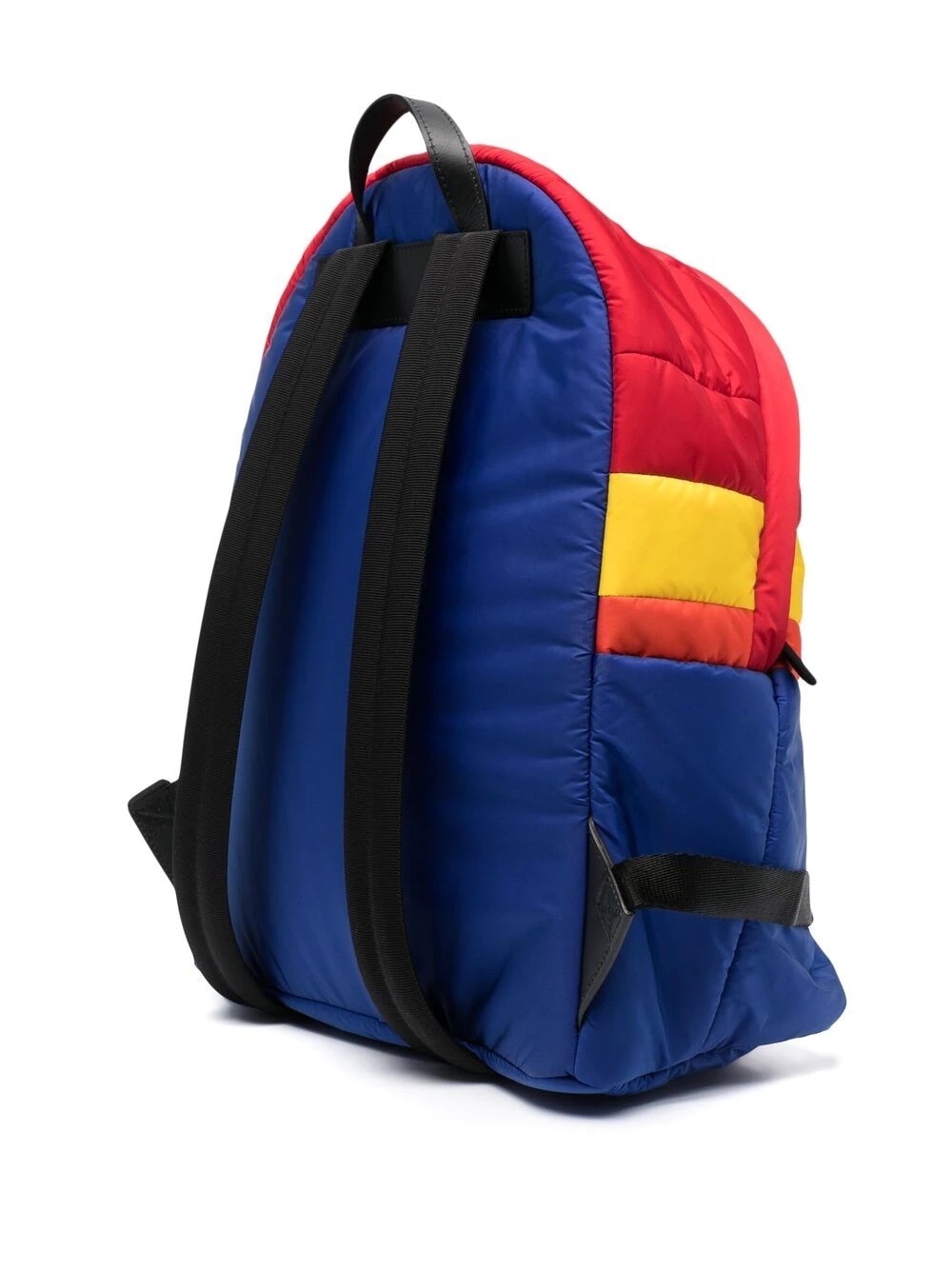 colour-block padded backpack - 3