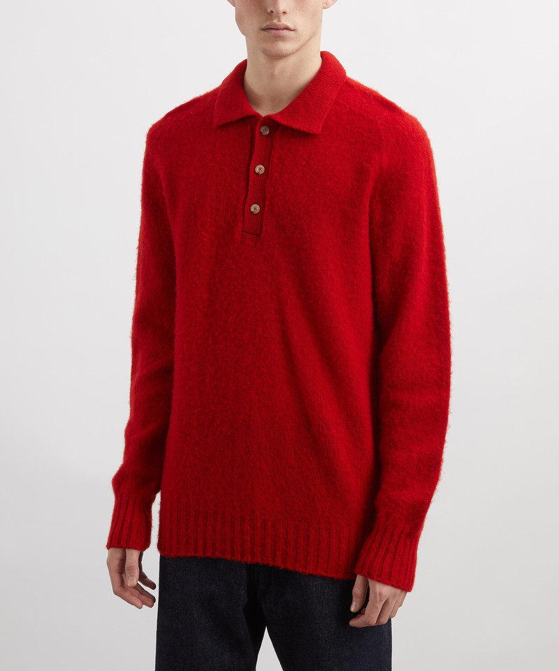 HOWLIN' Ghost Pressure Wool Polo outlook