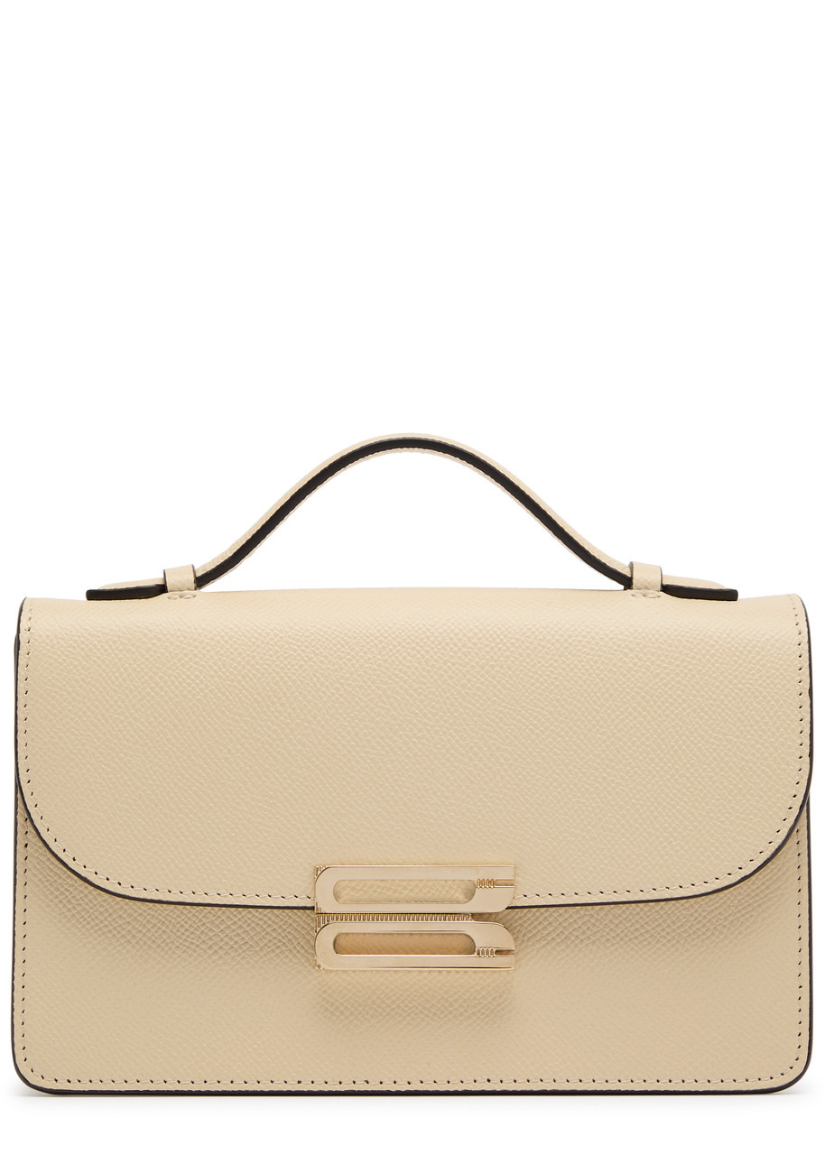 Victoria Beckham Dorian Mini Grained-leather top Handle bag - 1