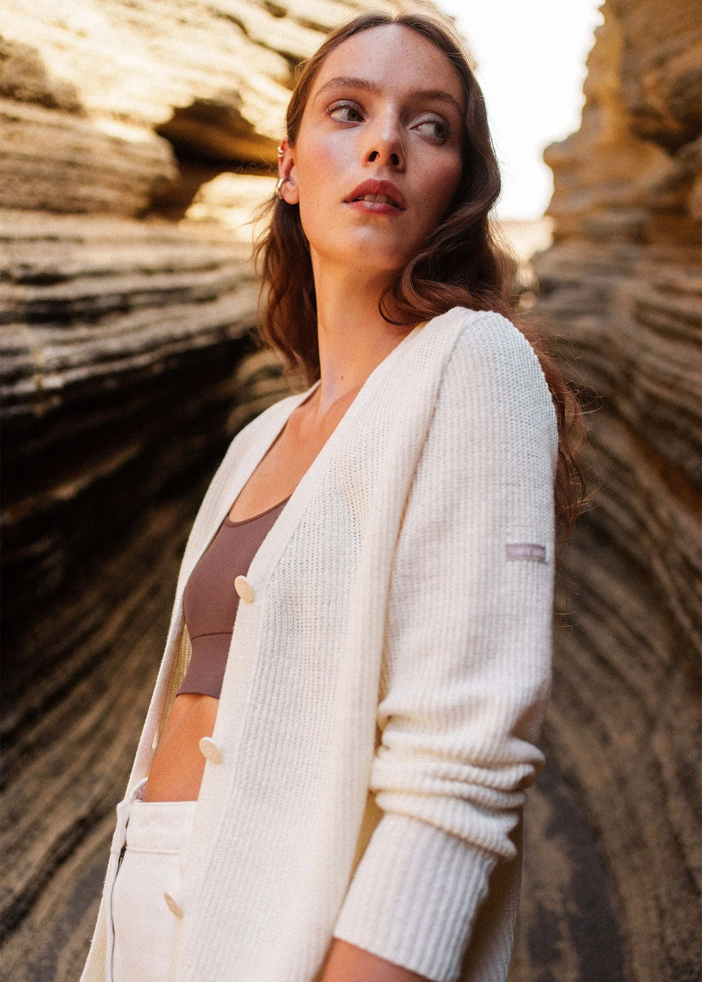 Saint James x Brumes linen cardigan - 1