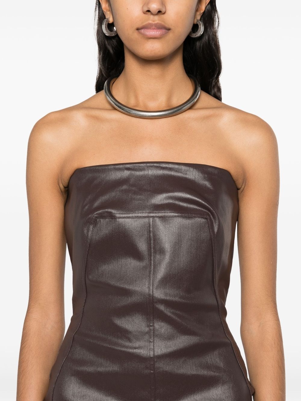 Bustier Gown maxi dress - 5