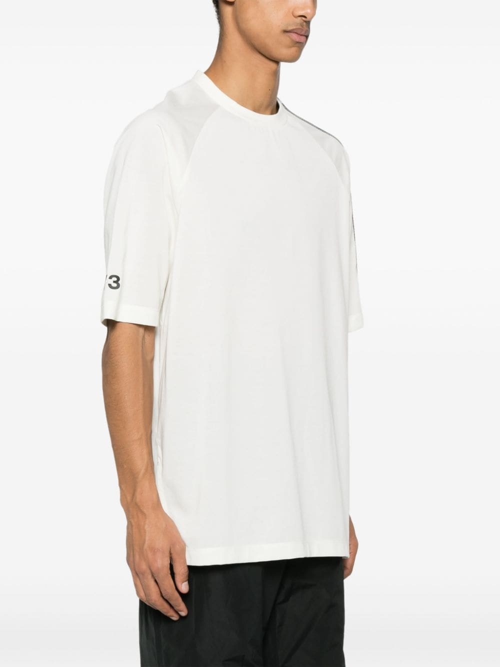 Closure jersey T-shirt - 4