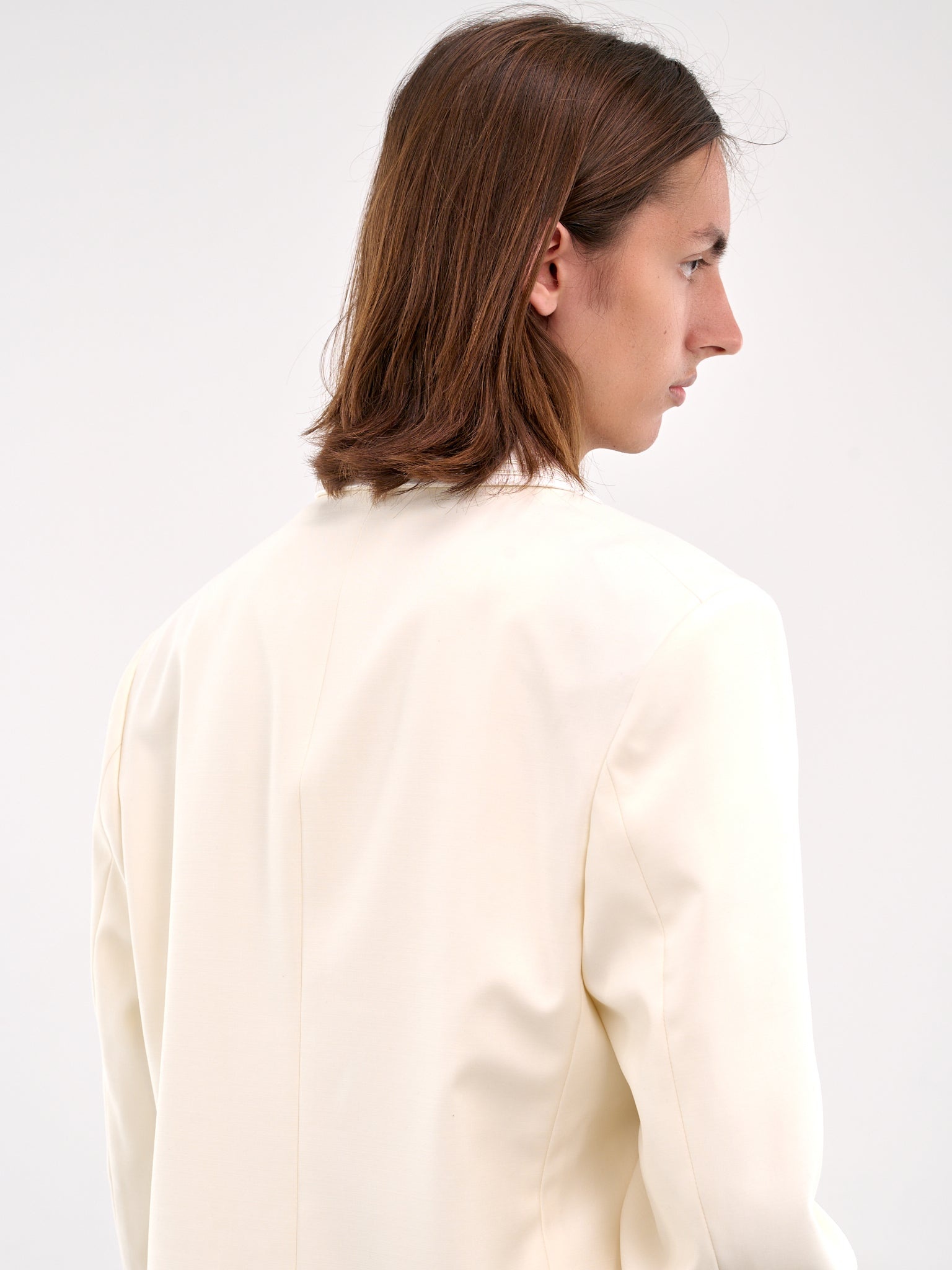 Meringue Shawl Collar Tuxedo Jacket - 4