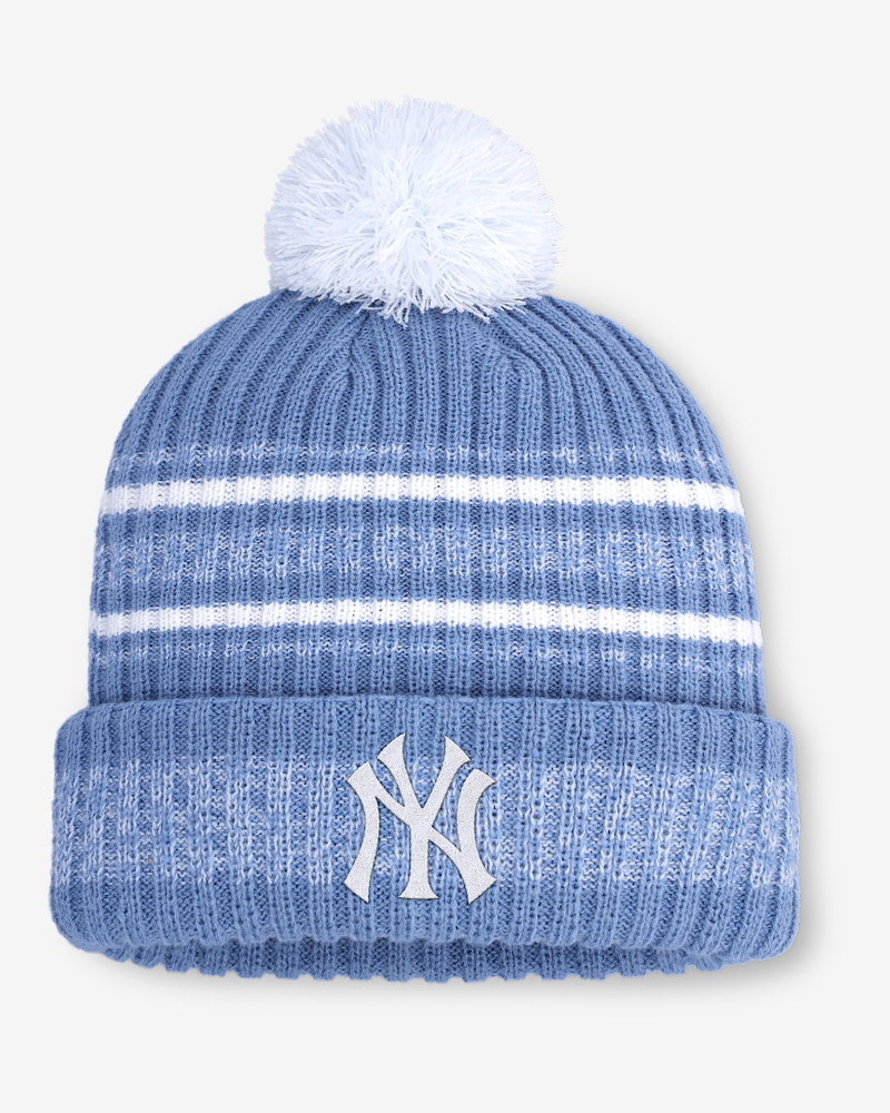 New York Yankees Peak Men's Nike MLB Cuffed Pom Beanie 1
