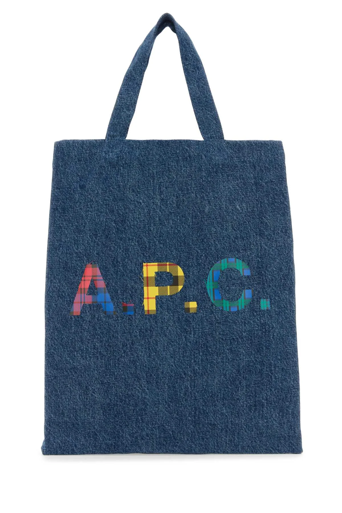 A.P.C. Women Denim Mini Lou Shopping Bag - 1