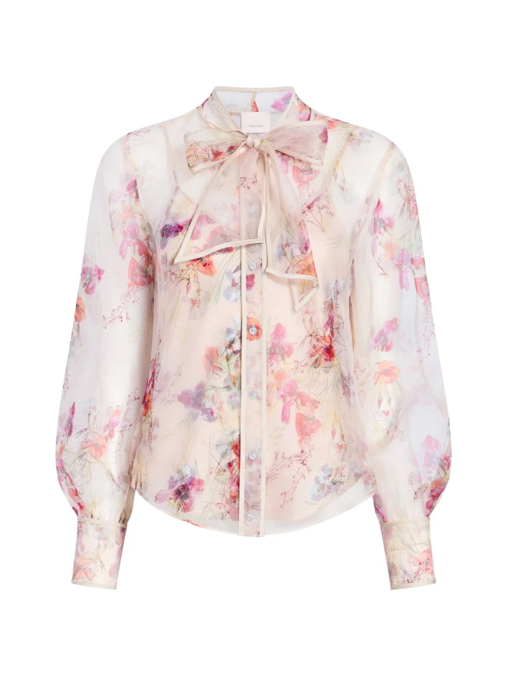 Iris Bouquet Farouz floral bouquet tie shirt - 1