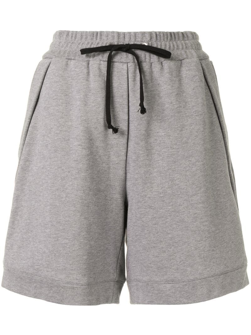 relaxed track shorts - 1
