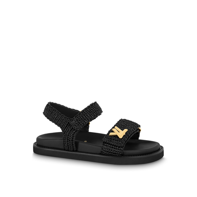 LV Sunset Flat Comfort Sandal 1