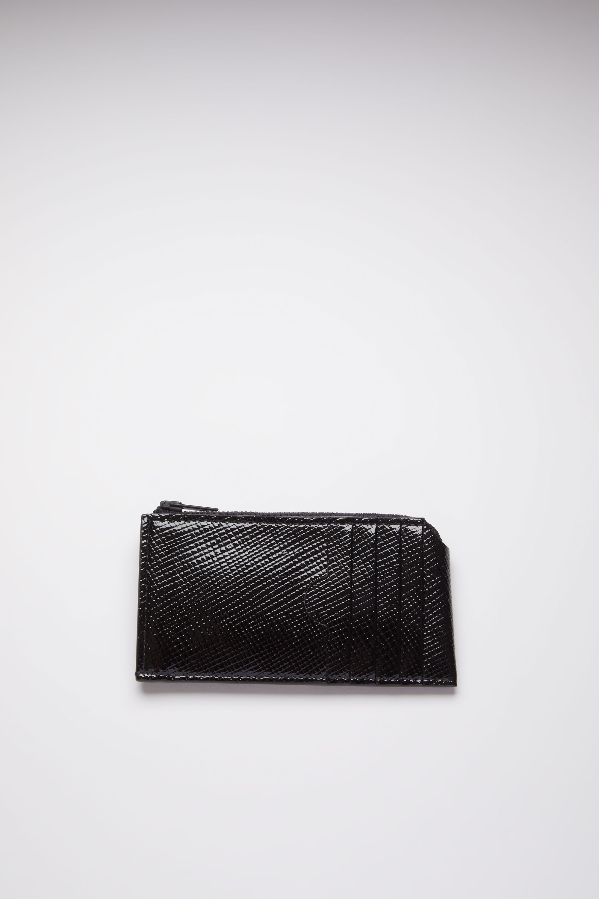 Zippered wallet - Black - 3