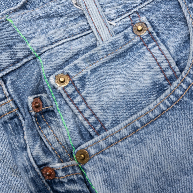 BAGGY JAWN DENIM PANTS - INDIGO 3