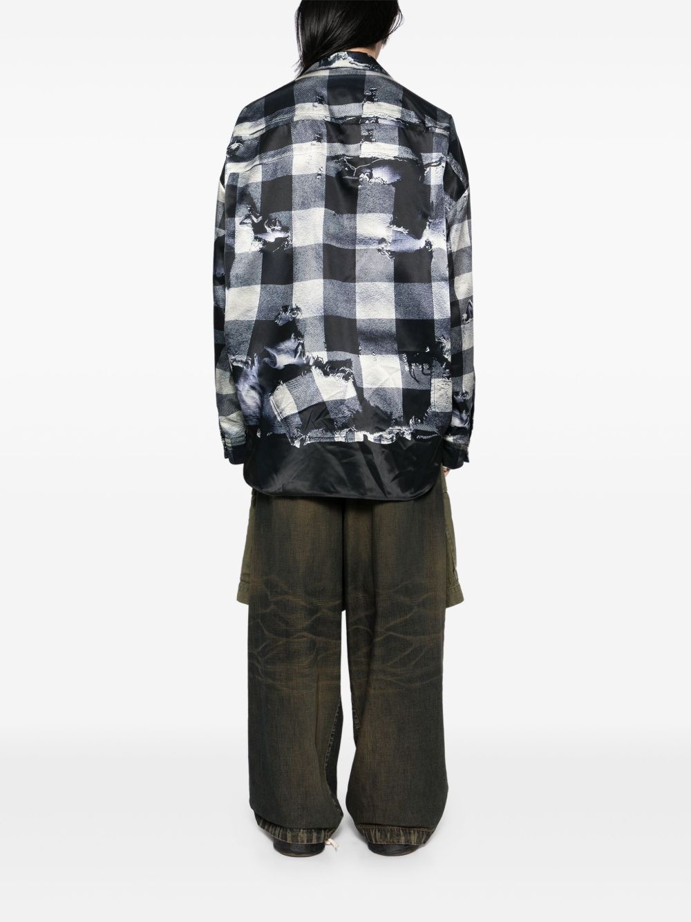 all-over graphic print shirt - 4