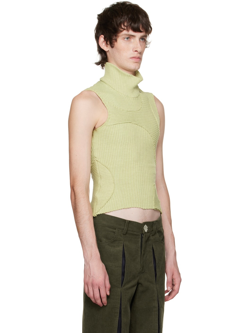 SSENSE Exclusive Green Directions Tank Top - 2