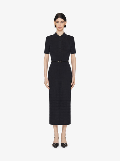 Givenchy VOYOU POLO DRESS IN 4G JACQUARD outlook