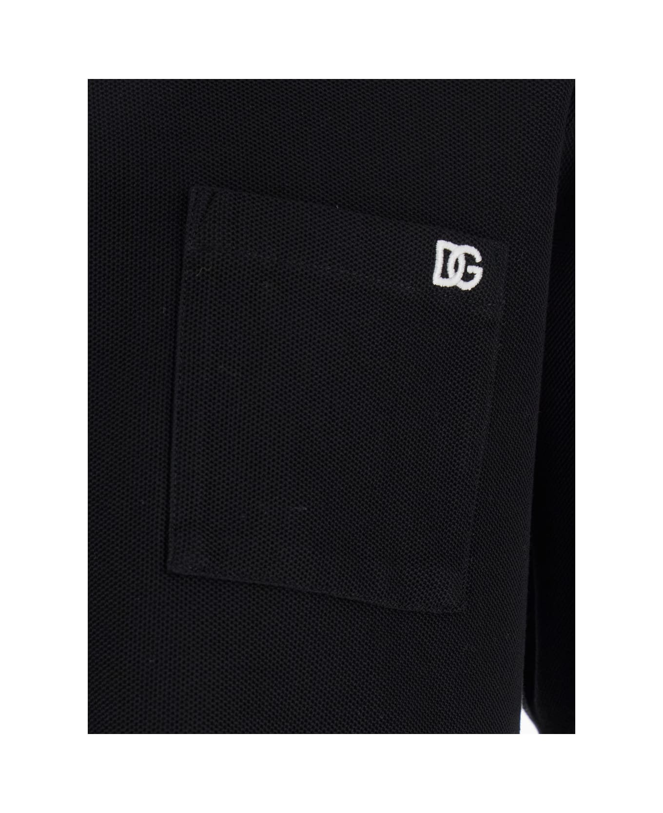 Black Cotton T-shirt - 3