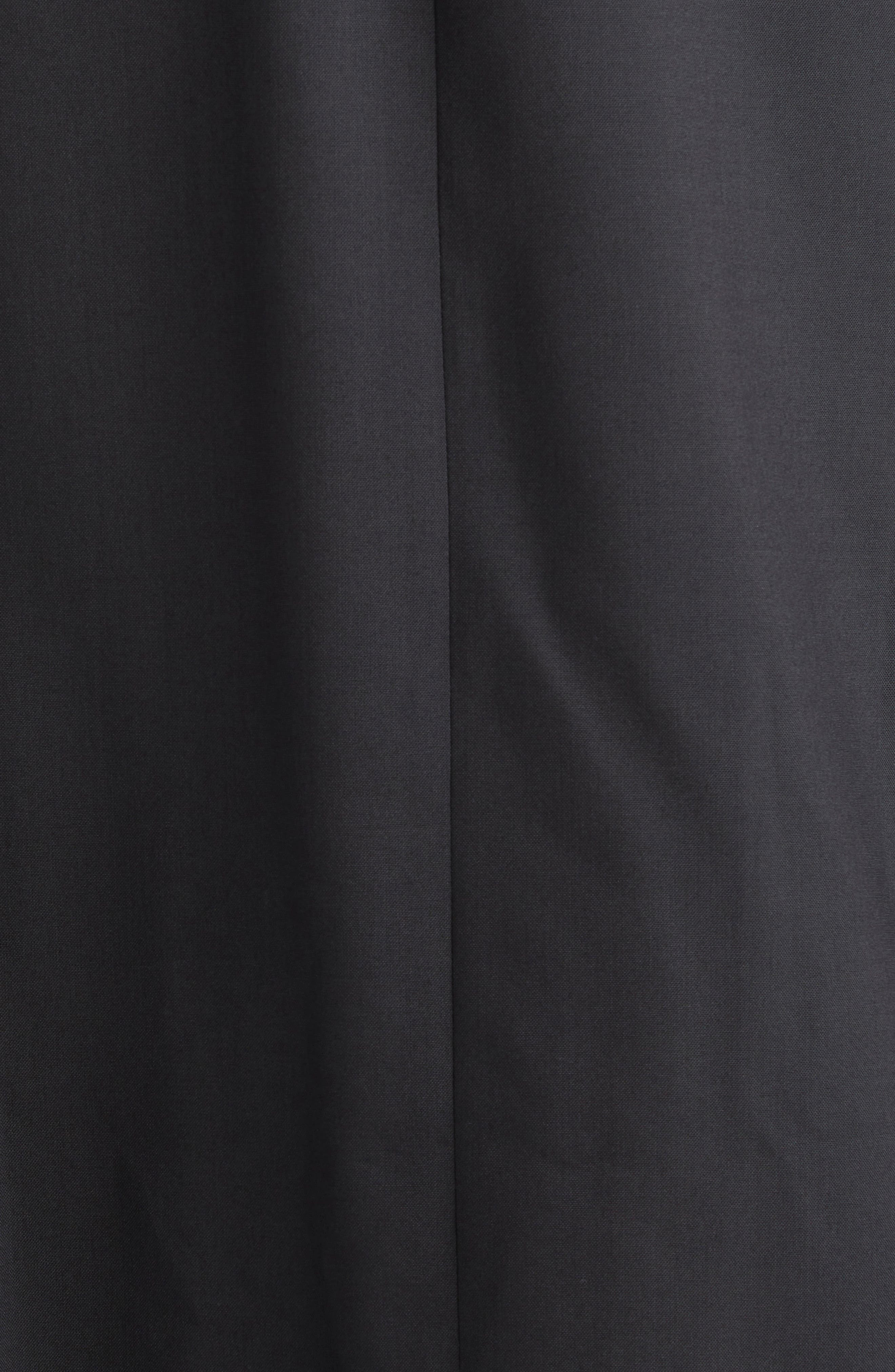 Sacai Suiting Mixed Media Midi Skirt in Black at Nordstrom - 6