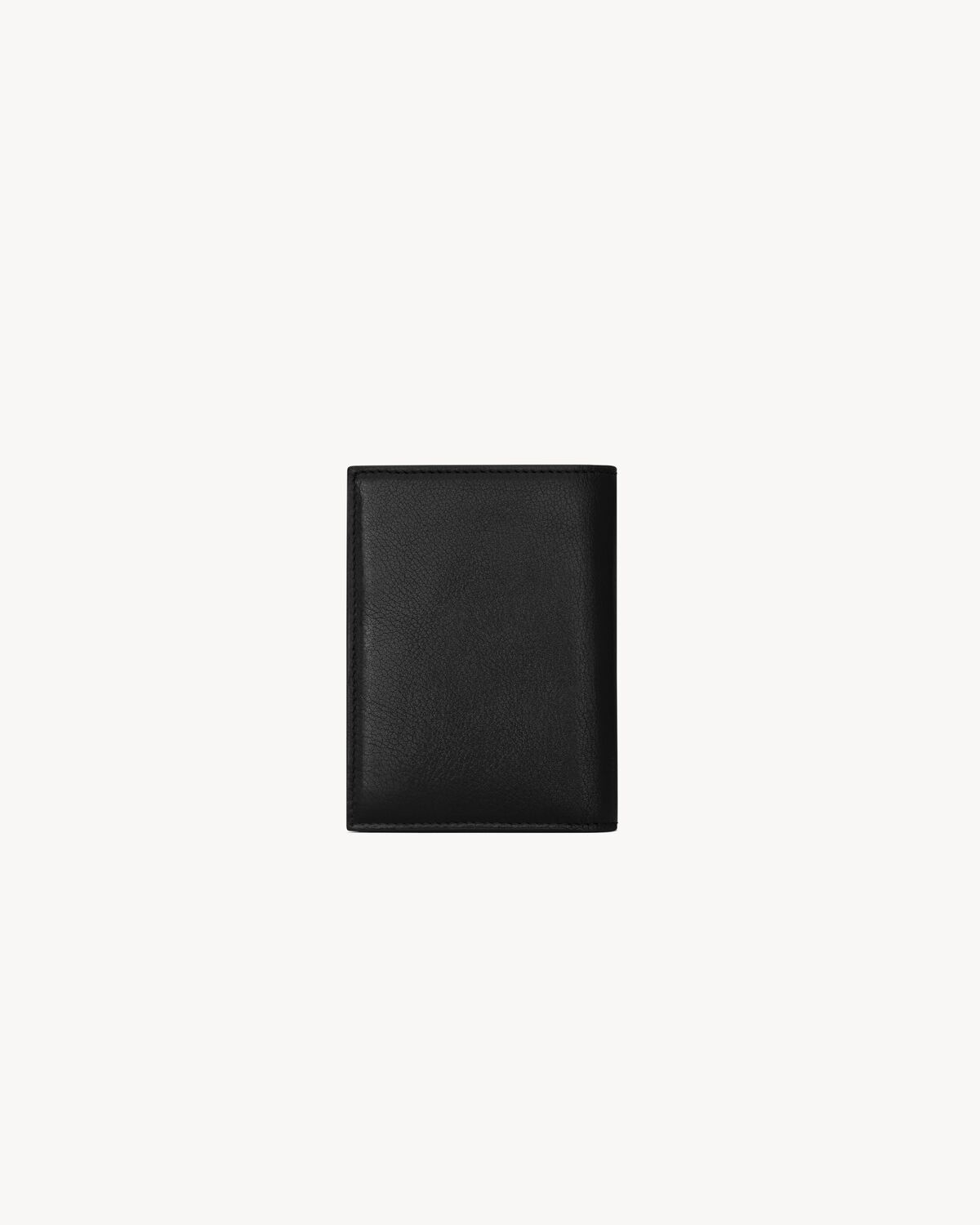 SAINT LAURENT PARIS CREDIT CARD WALLET IN GRAINED LEATHER - 2