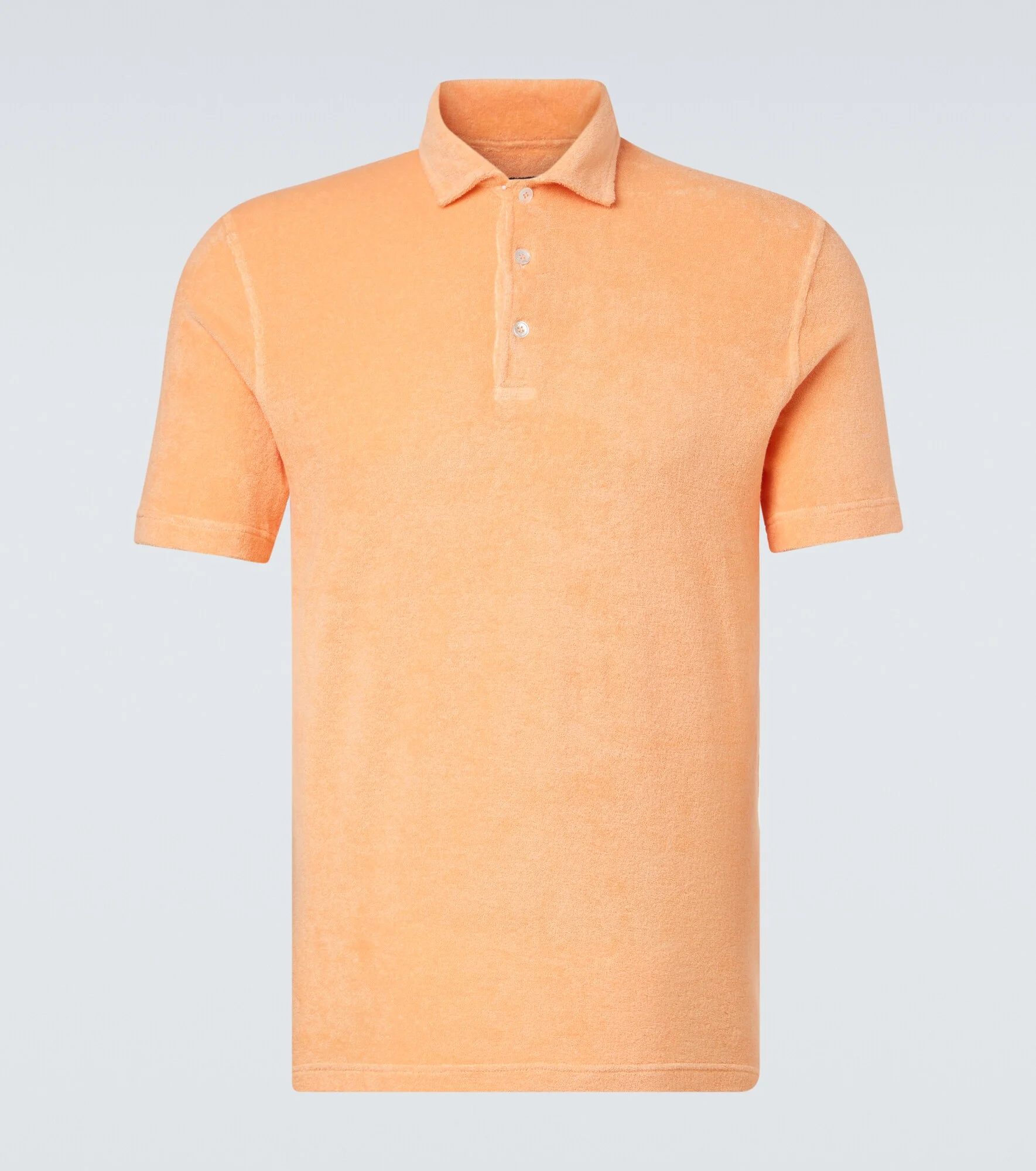 Mondial cotton terry polo shirt - 1