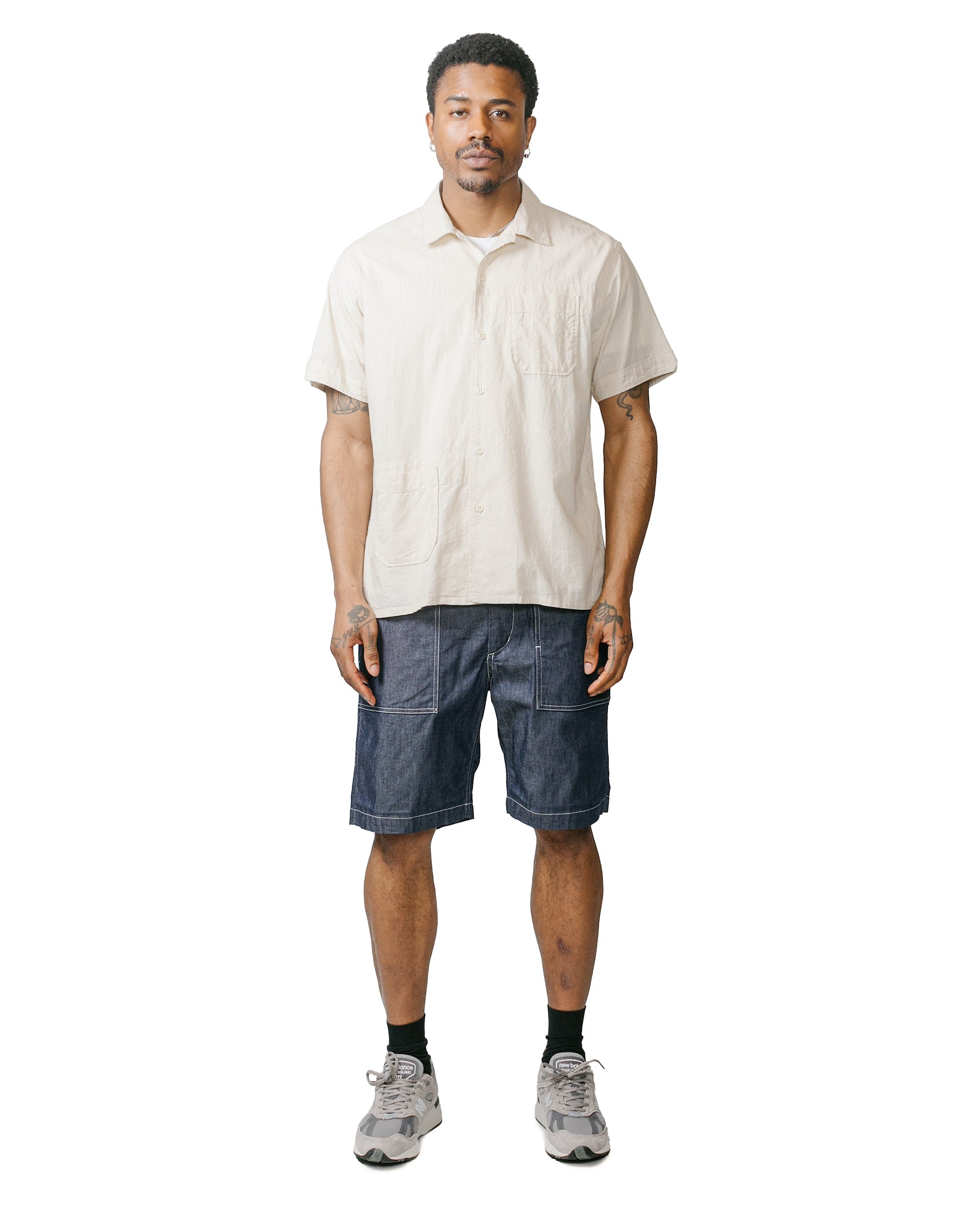 Fatigue Short Indigo 8oz Cone Denim - 4