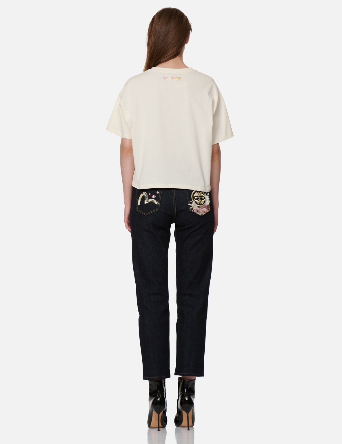 JAPANESE-PATTERN SEAGULL PRINT T-SHIRT - 5