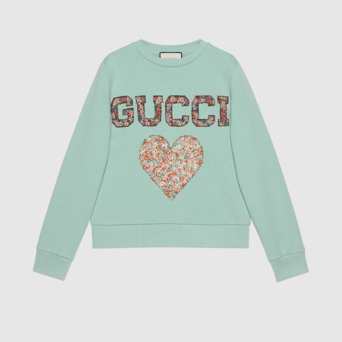 Gucci Liberty sweatshirt with patches - 1