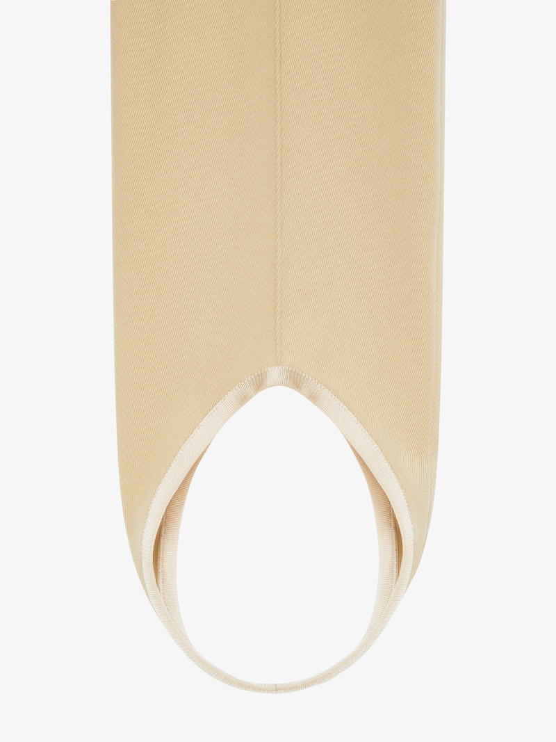 STIRRUP PANTS IN TWILL 5