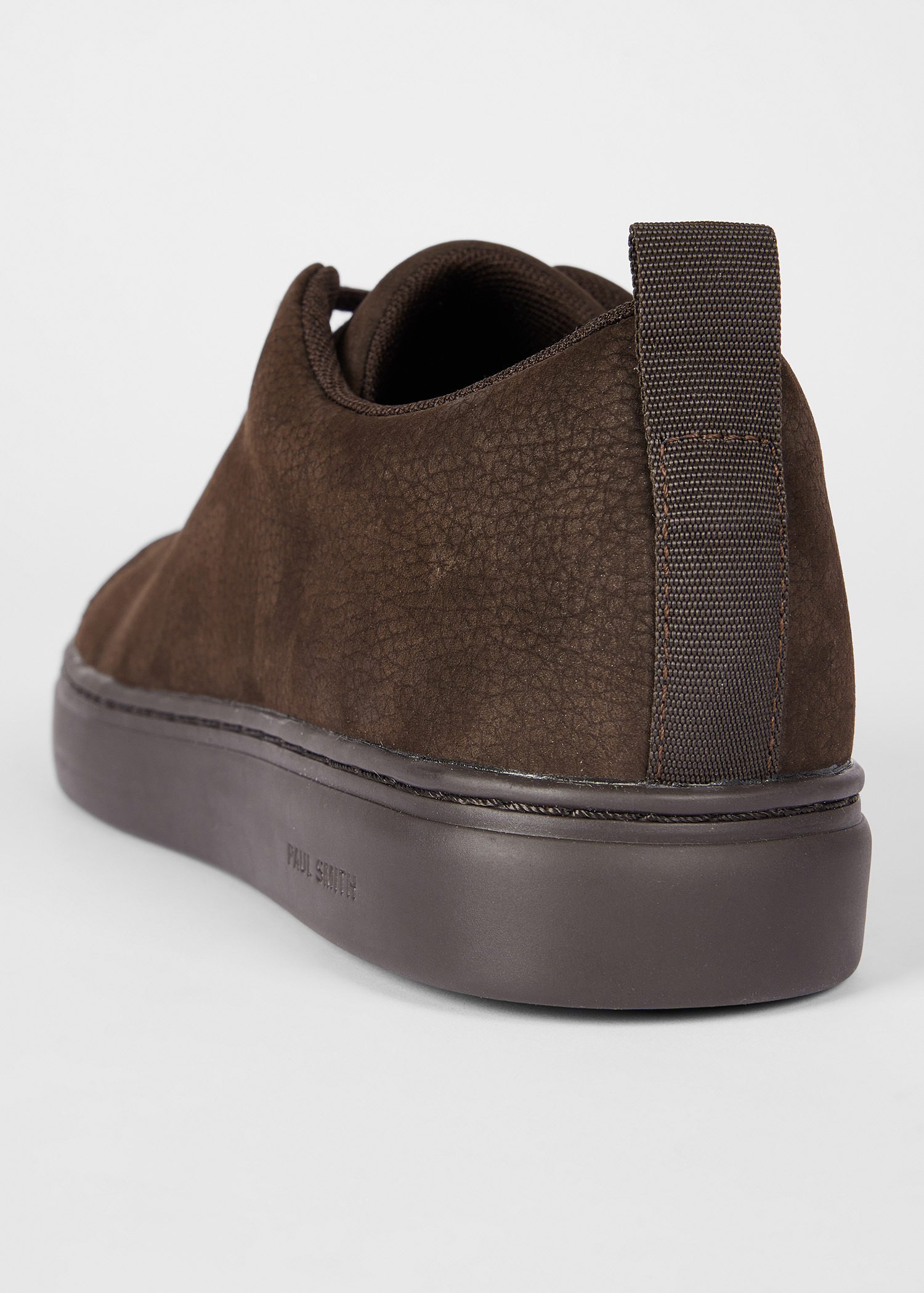 Chocolate Brown Nubuck 'Lee' Trainers - 4