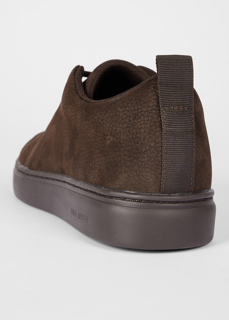 Chocolate Brown Nubuck 'Lee' Trainers 4