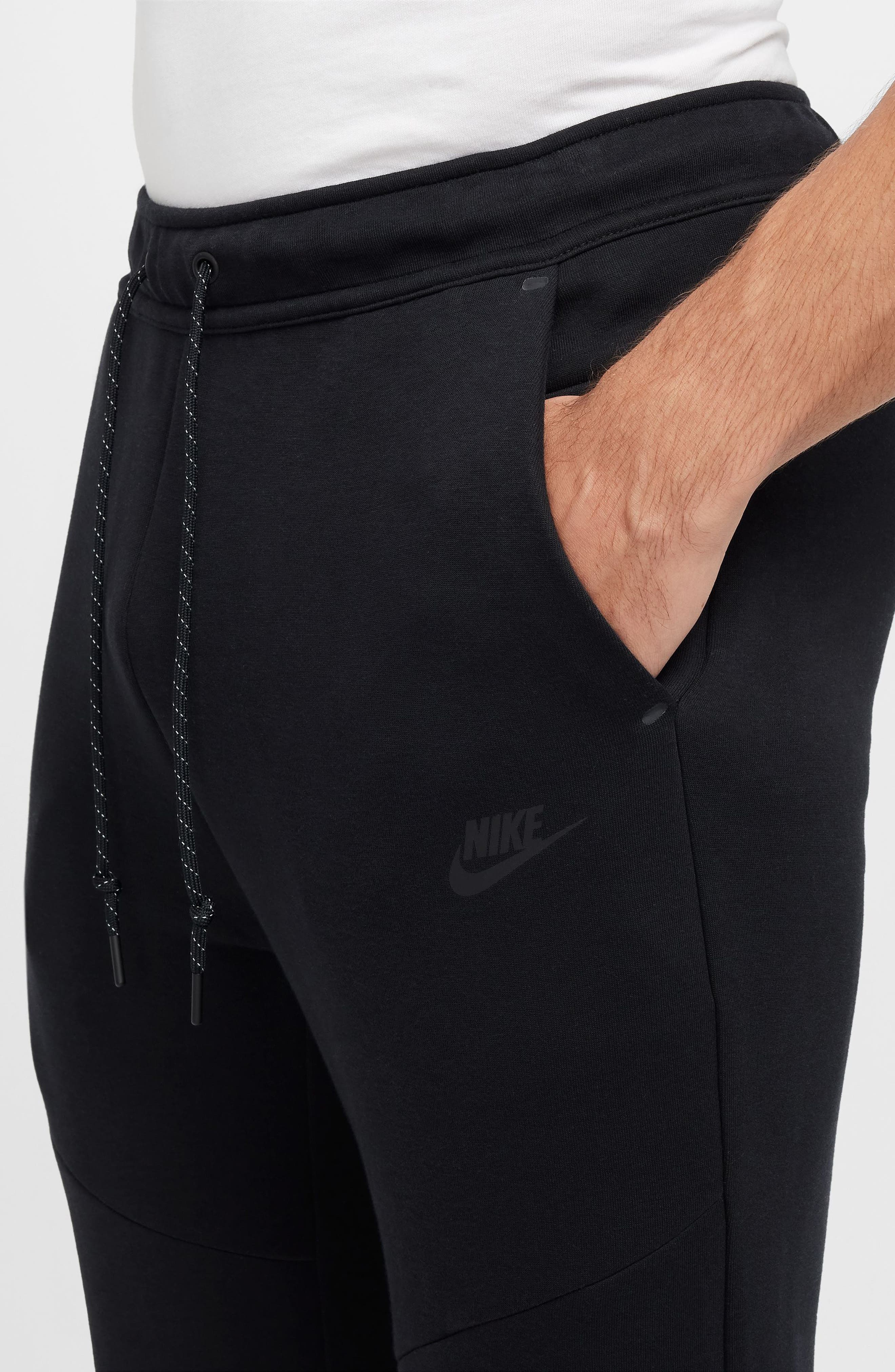 Nike Tech Fleece Joggers in Black/Black at Nordstrom - 5