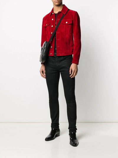 SAINT LAURENT buttoned short jacket outlook