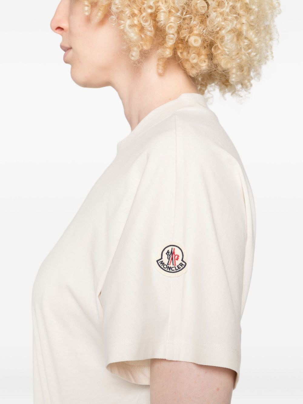 logo-embroidered T-shirt - 5
