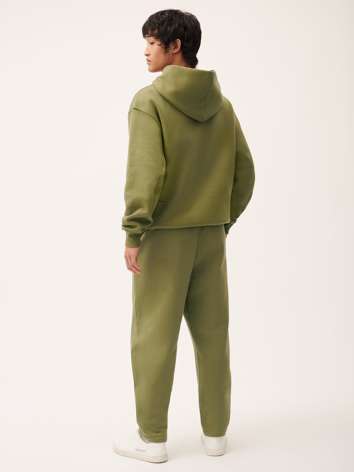 Mens DNA Barrel-Leg Track Pants - Highland Green - 3