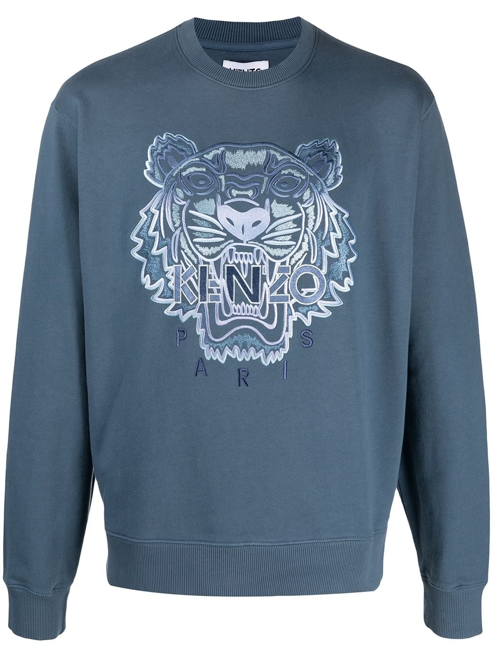 Tiger motif sweatshirt - 1