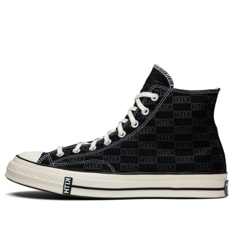 Converse Kith x Chuck 70 High 'Black Monogram' 165521C - 1