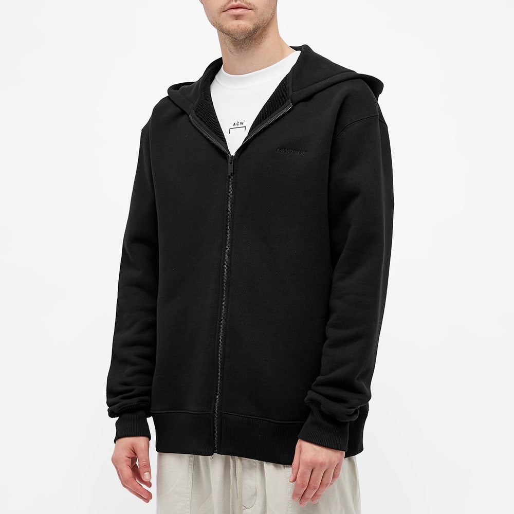 A-COLD-WALL* Tonal Logo Zip Through - 3