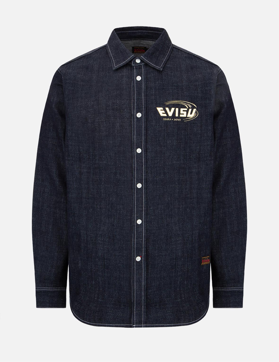 2-LAYER HAND-BRUSH DAICOCK DENIM SHIRT - 2