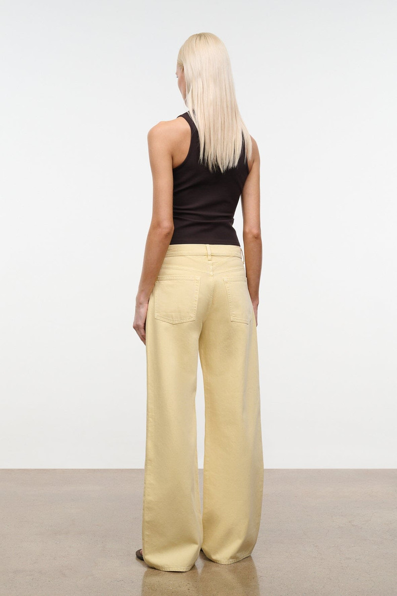 STAUD GUS RELAXED JEAN BUTTER 3