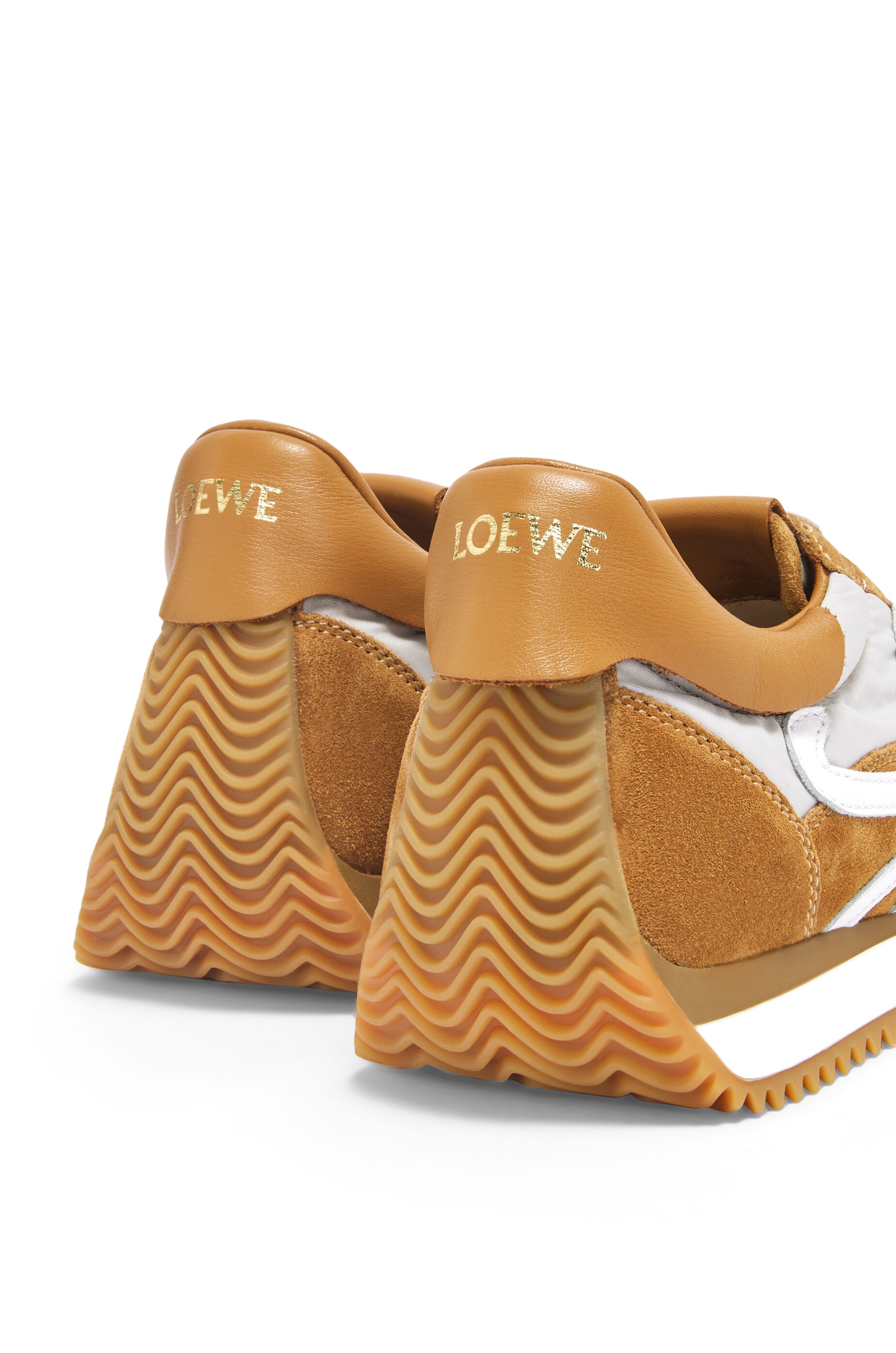Flow runner in suede and nylon - 4