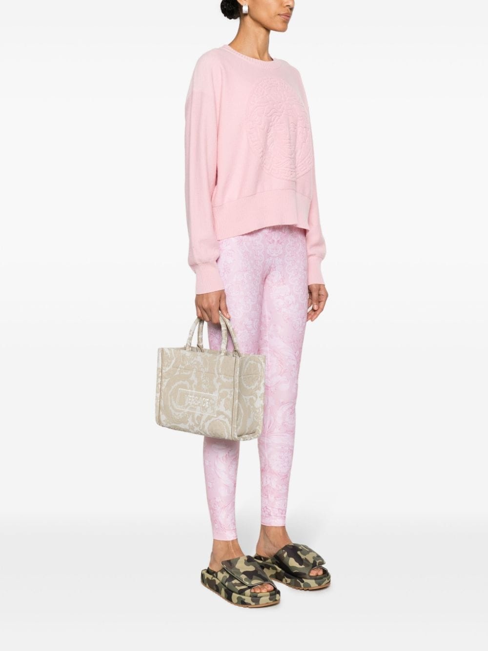 small Barocco Athena tote bag - 2