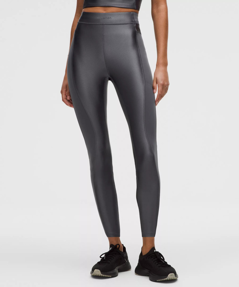 lululemon Satin Shine Panelled High-Rise Tight 25" *Wordmark outlook