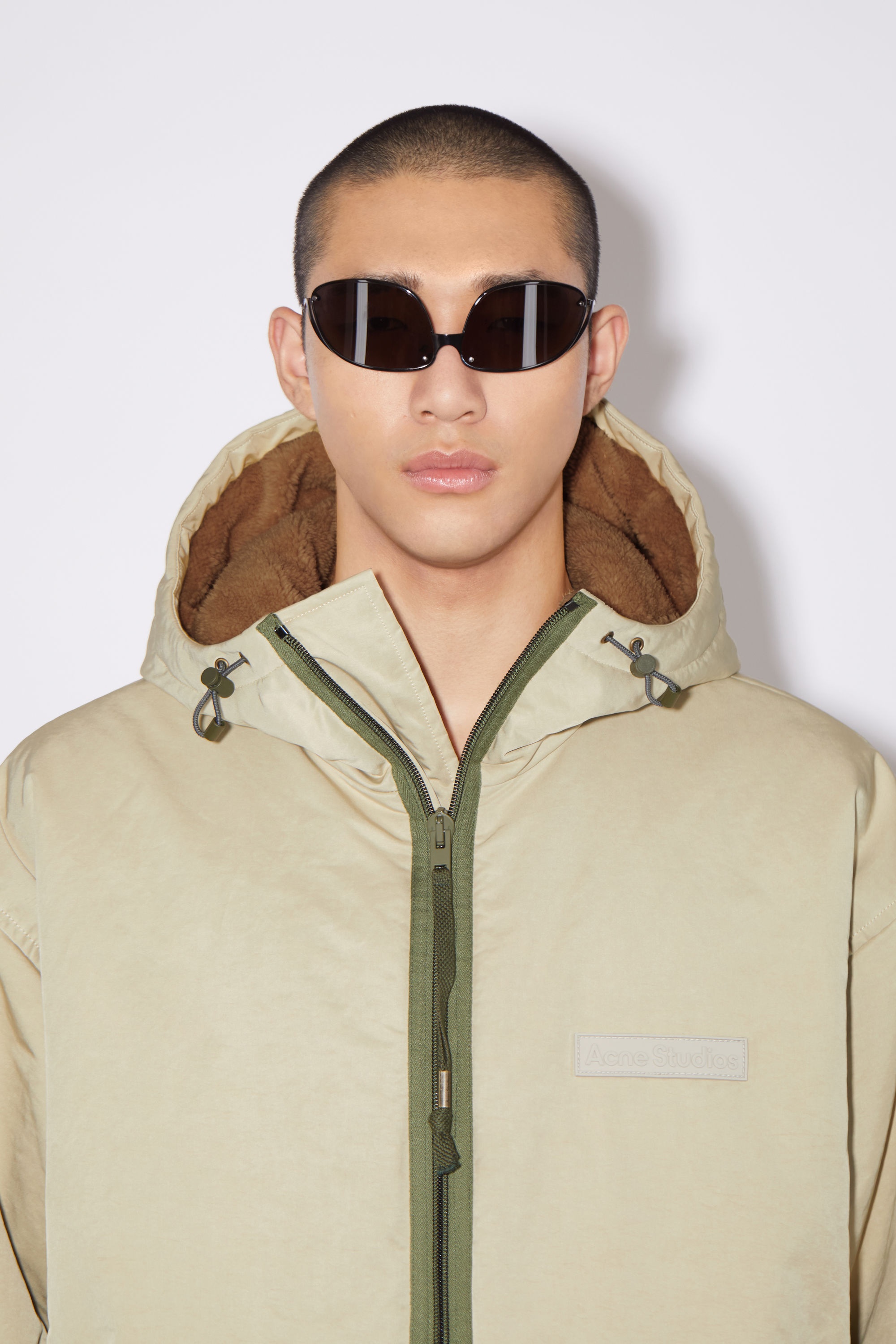 Padded parka - Light beige - 6