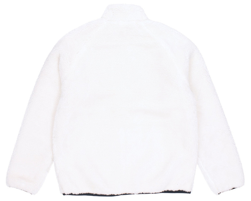 PUMA PUMA Sherpa Reversible lamb's wool Stay Warm Stand Collar Jacket White 530028-01 outlook