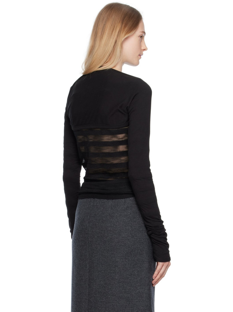 Black Bolero Cardigan 3