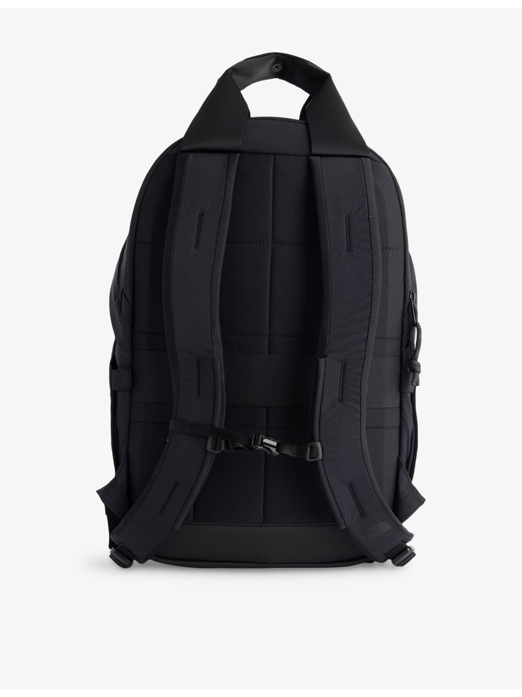 Never Stop Logo-Patch Woven Backpack - 4